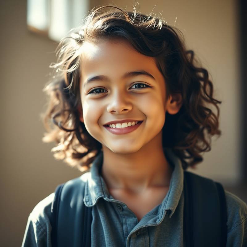 Portrait of another satisfied student