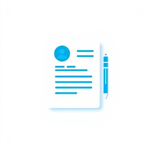 Resume Writing Icon