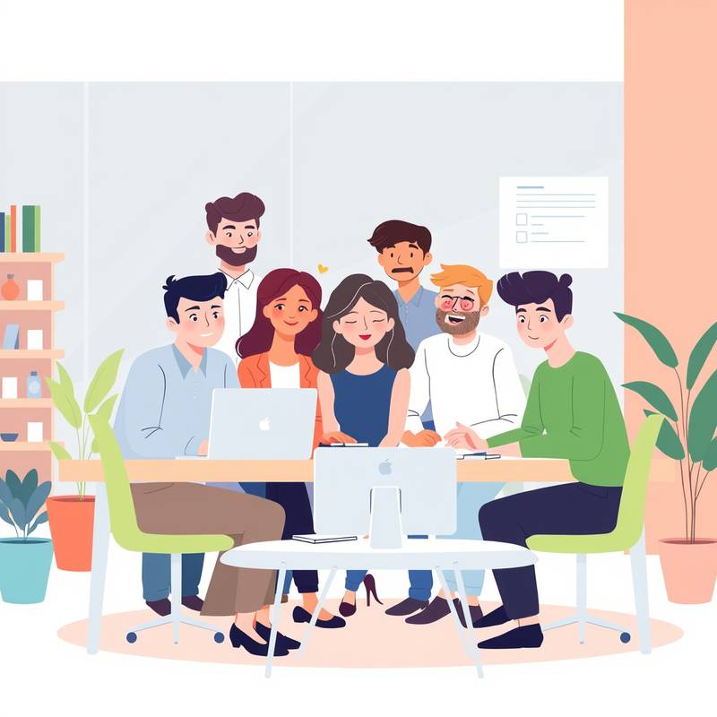 Teamwork Illustration
