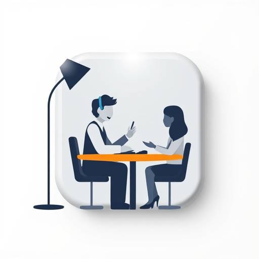 Virtual Interview Setup Icon